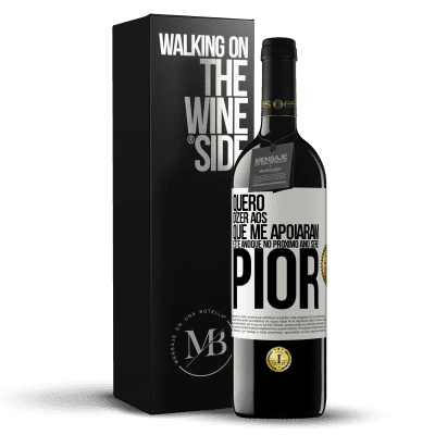 «Quero dizer aos que me apoiaram este ano que no próximo ano serei pior» Edição RED MBE Reserva
