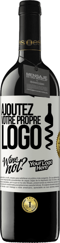 39,95 € | Vin rouge Édition RED MBE Réserve Ajoutez votre propre logo Étiquette Blanche. Étiquette personnalisable Réserve 12 Mois Récolte 2014 Tempranillo