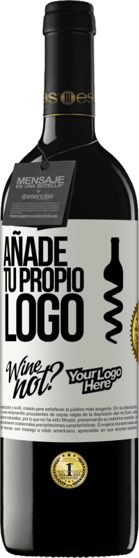 39,95 € Envío gratis | Vino Tinto Edición RED MBE Reserva Añade tu propio logo Etiqueta Blanca. Etiqueta personalizable Reserva 12 Meses Cosecha 2016 Tempranillo