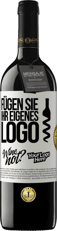 39,95 € | Rotwein RED Ausgabe MBE Reserve Füge dein eigenes Logo hinzu Weißes Etikett. Anpassbares Etikett Reserve 12 Monate Ernte 2014 Tempranillo