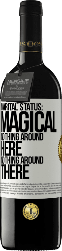 39,95 € 送料無料 | 赤ワイン REDエディション MBE 予約する 婚姻状況：魔法。この辺りには何もない ホワイトラベル. カスタマイズ可能なラベル 予約する 12 月 収穫 2016 Tempranillo