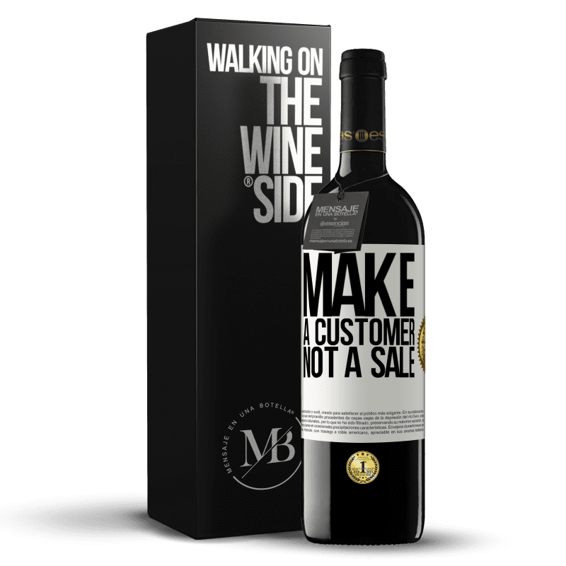 39,95 € Free Shipping | Red Wine RED Edition MBE Reserve Make a customer, not a sale White Label. Customizable label Reserve 12 Months Harvest 2014 Tempranillo