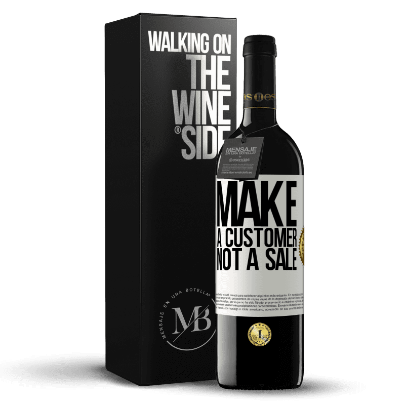 39,95 € Free Shipping | Red Wine RED Edition MBE Reserve Make a customer, not a sale White Label. Customizable label Reserve 12 Months Harvest 2015 Tempranillo