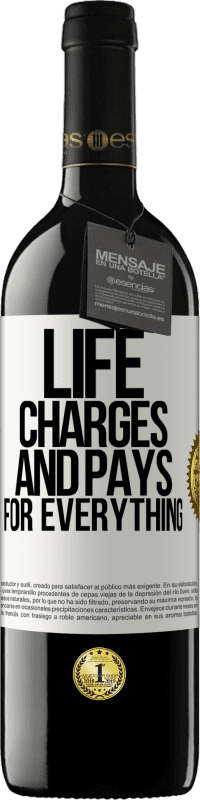 Free Shipping | Red Wine RED Edition MBE Reserve Life charges and pays for everything White Label. Customizable label Reserve 12 Months Harvest 2014 Tempranillo