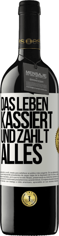 «Das Leben kassiert und zahlt alles» RED Ausgabe MBE Reserve