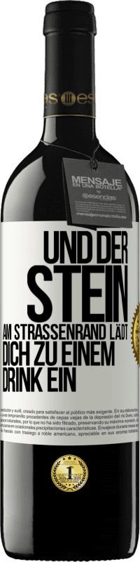 «Und der Stein am Straßenrand lädt dich zu einem Drink ein» RED Ausgabe MBE Reserve