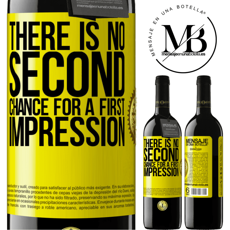 39,95 € Free Shipping | Red Wine RED Edition MBE Reserve There is no second chance for a first impression Yellow Label. Customizable label Reserve 12 Months Harvest 2014 Tempranillo