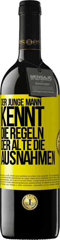 «Der junge Mann kennt die Regeln, der Alte die Ausnahmen» RED Ausgabe MBE Reserve