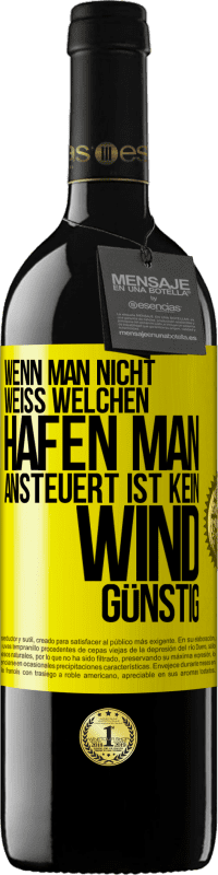 «Wenn man nicht weiß, welchen Hafen man ansteuert, ist kein Wind günstig» RED Ausgabe MBE Reserve