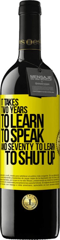 «It takes two years to learn to speak, and seventy to learn to shut up» RED Edition MBE Reserve