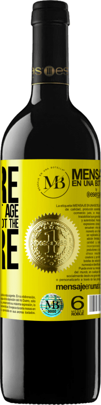 «We are in the perfect age to keep the blame, not the desire» RED Edition MBE Reserve