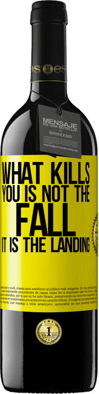 «What kills you is not the fall, it is the landing» RED Edition MBE Reserve