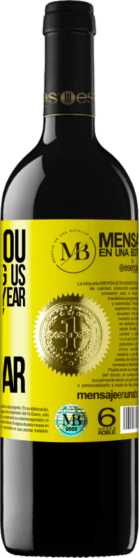 «Thank you for trusting us for another year. Happy New Year» RED Edition MBE Reserve