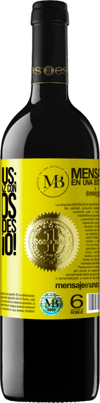 «Extra Bonus: Vale por un rato de paz con los tuyos estas navidades. Feliz Año!» Edición RED MBE Reserva
