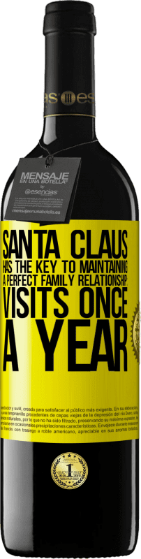 «サンタクロースは完璧な家族関係を維持する鍵を握っています。年に一度の訪問» REDエディション MBE 予約する
