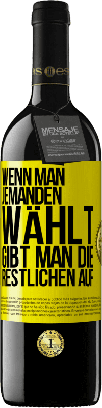«Wenn man jemanden wählt, gibt man die Restlichen auf» RED Ausgabe MBE Reserve