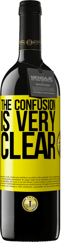 39,95 € | Красное вино Издание RED MBE Бронировать Путаница очень ясна Желтая этикетка. Настраиваемая этикетка Бронировать 12 Месяцы Урожай 2016 Tempranillo