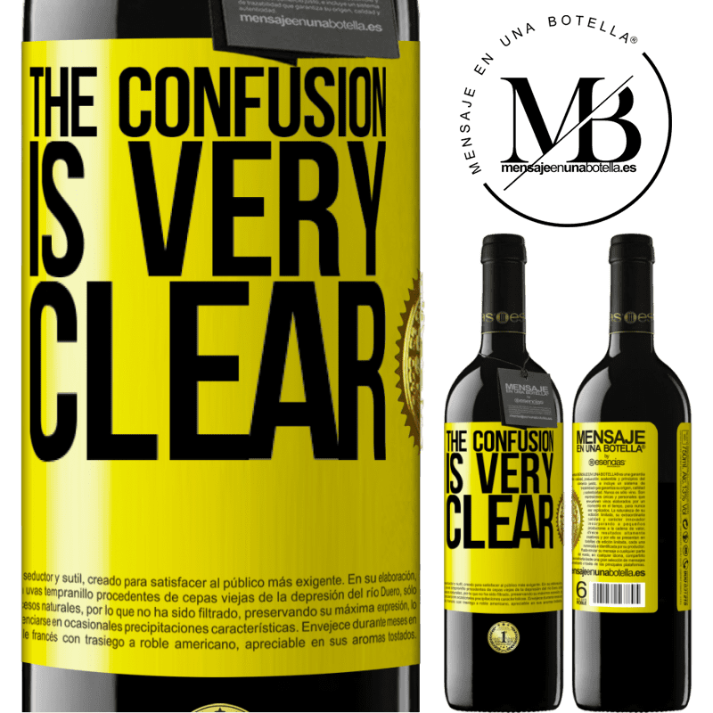 24,95 € Free Shipping | Red Wine RED Edition Crianza 6 Months The confusion is very clear Yellow Label. Customizable label Aging in oak barrels 6 Months Harvest 2019 Tempranillo