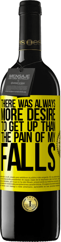 «There was always more desire to get up than the pain of my falls» RED Edition MBE Reserve