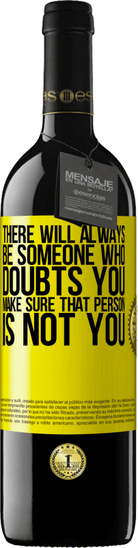 «There will always be someone who doubts you. Make sure that person is not you» RED Edition MBE Reserve