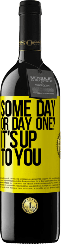 39,95 € | Красное вино Издание RED MBE Бронировать когда-нибудь или первый день? Вы решаете Желтая этикетка. Настраиваемая этикетка Бронировать 12 Месяцы Урожай 2016 Tempranillo