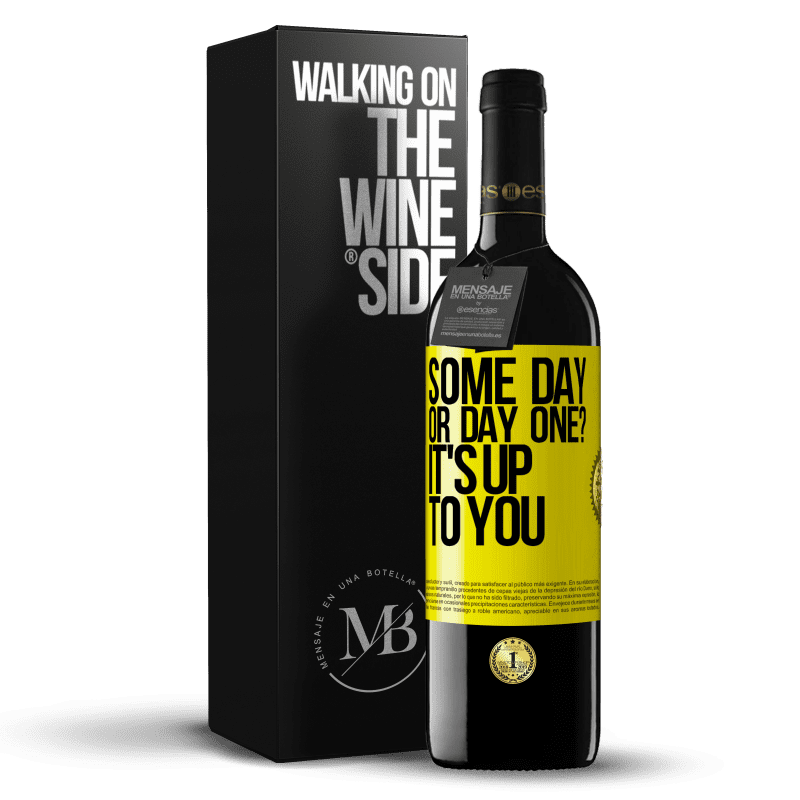 39,95 € Free Shipping | Red Wine RED Edition MBE Reserve some day, or day one? It's up to you Yellow Label. Customizable label Reserve 12 Months Harvest 2014 Tempranillo