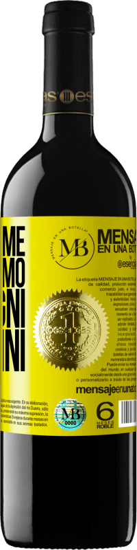 «Che insieme realizziamo più sogni che anni» Edizione RED MBE Riserva