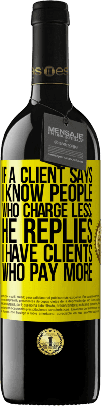«Если клиент говорит: Я знаю людей, которые берут меньше, он отвечает: У меня есть клиенты, которые платят больше» Издание RED MBE Бронировать