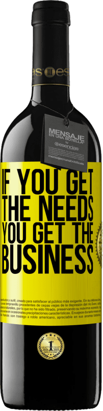 «If you get the needs, you get the business» RED Edition MBE Reserve