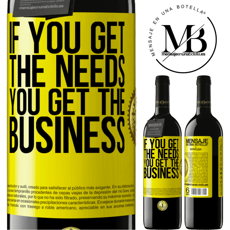 39,95 € Free Shipping | Red Wine RED Edition MBE Reserve If you get the needs, you get the business Yellow Label. Customizable label Reserve 12 Months Harvest 2014 Tempranillo