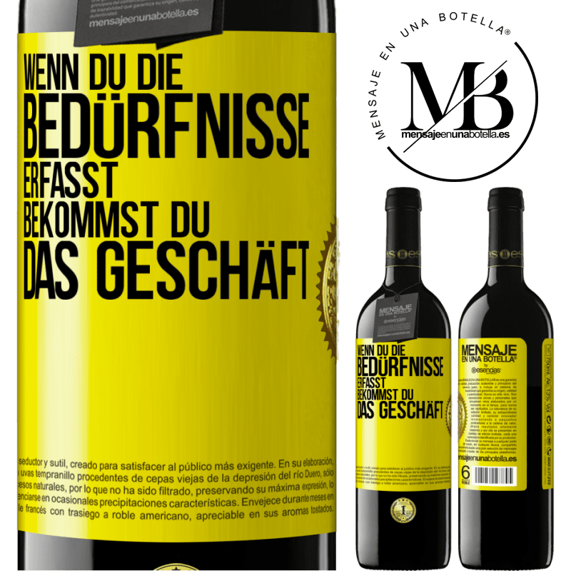 39,95 € Kostenloser Versand | Rotwein RED Ausgabe MBE Reserve Wenn du die Bedürfnisse erfasst, bekommst du das Geschäft Gelbes Etikett. Anpassbares Etikett Reserve 12 Monate Ernte 2014 Tempranillo