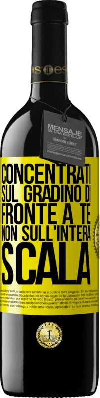 39,95 € | Vino rosso Edizione RED MBE Riserva Concentrati sul gradino di fronte a te, non sull'intera scala Etichetta Gialla. Etichetta personalizzabile Riserva 12 Mesi Raccogliere 2015 Tempranillo