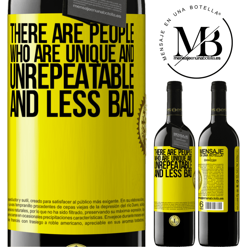 39,95 € Free Shipping | Red Wine RED Edition MBE Reserve There are people who are unique and unrepeatable. And less bad Yellow Label. Customizable label Reserve 12 Months Harvest 2014 Tempranillo