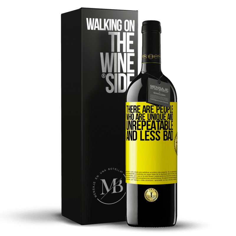 39,95 € Free Shipping | Red Wine RED Edition MBE Reserve There are people who are unique and unrepeatable. And less bad Yellow Label. Customizable label Reserve 12 Months Harvest 2014 Tempranillo