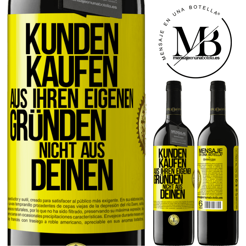 39,95 € Kostenloser Versand | Rotwein RED Ausgabe MBE Reserve Kunden kaufen aus ihren eigenen Gründen, nicht aus Deinen Gelbes Etikett. Anpassbares Etikett Reserve 12 Monate Ernte 2014 Tempranillo