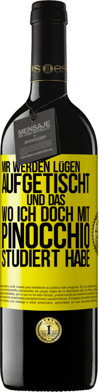 «Mir werden Lügen aufgetischt. Und das, wo ich doch mit Pinocchio studiert habe» RED Ausgabe MBE Reserve