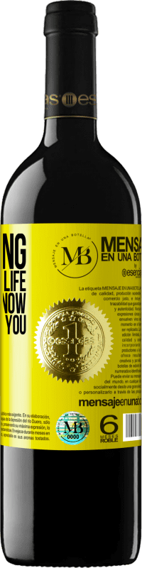 «I'm trying to order my life, and I don't know where to put you» RED Edition MBE Reserve