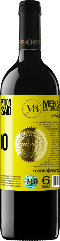 «You are the exception to all that I said I would never do» RED Edition MBE Reserve