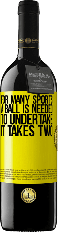«Для многих видов спорта необходим мяч. Чтобы предпринять, требуется два» Издание RED MBE Бронировать