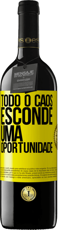 «Todo o caos esconde uma oportunidade» Edição RED MBE Reserva