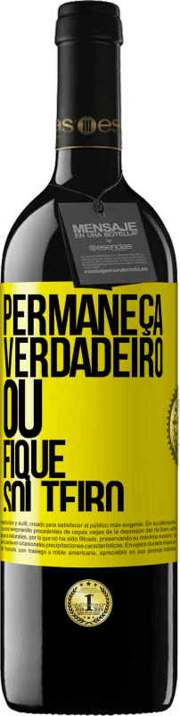 «Permaneça verdadeiro ou fique solteiro» Edição RED MBE Reserva