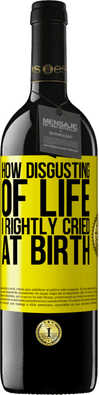 «Как отвратительна жизнь, я справедливо плакала при рождении» Издание RED MBE Бронировать