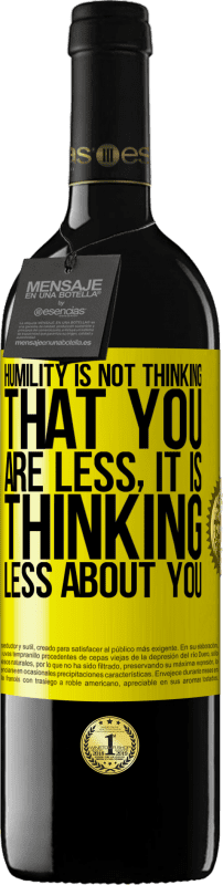 «Смирение не думает, что ты меньше, оно думает о тебе меньше» Издание RED MBE Бронировать