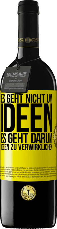 «Es geht nicht um Ideen. Es geht darum, Ideen zu verwirklichen» RED Ausgabe MBE Reserve