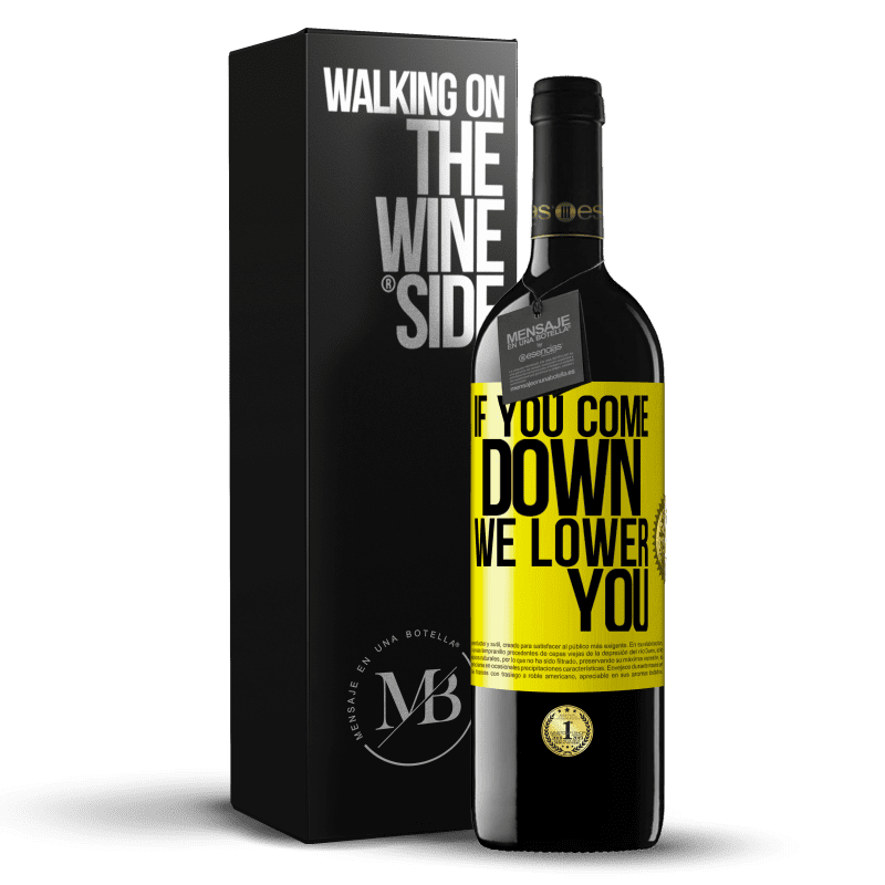 39,95 € Free Shipping | Red Wine RED Edition MBE Reserve If you come down, we lower you Yellow Label. Customizable label Reserve 12 Months Harvest 2014 Tempranillo