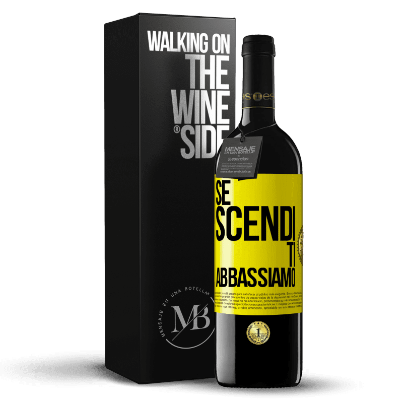 39,95 € Spedizione Gratuita | Vino rosso Edizione RED MBE Riserva Se scendi, ti abbassiamo Etichetta Gialla. Etichetta personalizzabile Riserva 12 Mesi Raccogliere 2015 Tempranillo