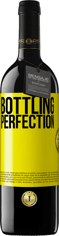 39,95 € | Vinho tinto Edição RED MBE Reserva Bottling perfection Etiqueta Amarela. Etiqueta personalizável Reserva 12 Meses Colheita 2014 Tempranillo