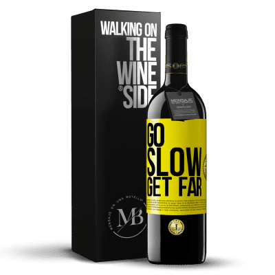 «Go slow. Get far» RED Edition MBE Reserve