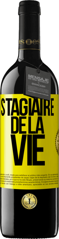 39,95 € Envoi gratuit | Vin rouge Édition RED MBE Réserve Stagiaire de la vie Étiquette Jaune. Étiquette personnalisable Réserve 12 Mois Récolte 2015 Tempranillo