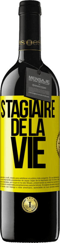 39,95 € Envoi gratuit | Vin rouge Édition RED MBE Réserve Stagiaire de la vie Étiquette Jaune. Étiquette personnalisable Réserve 12 Mois Récolte 2016 Tempranillo